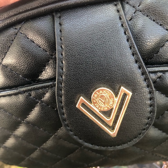 NWT Valentino Orlandi Zip Crossbody-Black-Designed in Italy 🇮🇹 - Picture 9 of 10